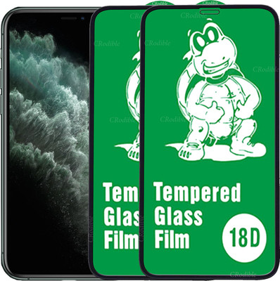 DeepzHub Edge To Edge Tempered Glass for Apple iPhone 11 Pro(Pack of 2)
