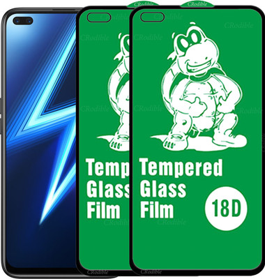 DeepzHub Edge To Edge Tempered Glass for Realme 6 Pro(Pack of 2)