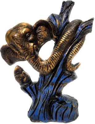 WINSOME COLLECTION Ganesha Statue Ganesh Idol Bal Ganesh Statue of Shree Ganesh Sculpture of Lord Ganesh Idol Ganesha Decorative Showpiece  -  18 cm(Polyresin, Multicolor)