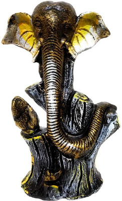 WINSOME COLLECTION Ganesha Statue Ganesh Idol Bal Ganesh Statue of Shree Ganesh Sculpture of Lord Ganesh Idol Ganesha Decorative Showpiece  -  18 cm(Polyresin, Multicolor)