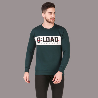 ANIXA Graphic Print Round Neck Casual Men Multicolor Sweater