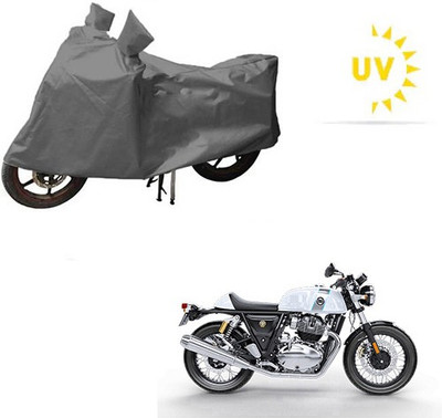 RPSENTTERPR Waterproof Two Wheeler Cover for Royal Enfield(Electra Delux, Grey)