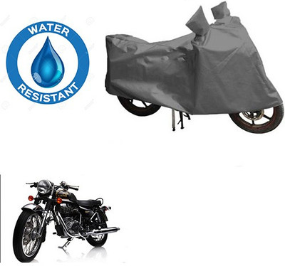 RPSENTTERPR Waterproof Two Wheeler Cover for Royal Enfield(Thunderbird 500, Grey)