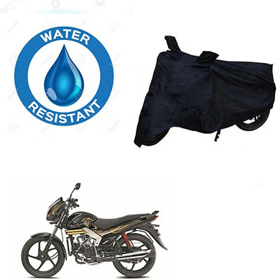 RPSENTTERPR Waterproof Two Wheeler Cover for Mahindra(Duro DZ, Black)