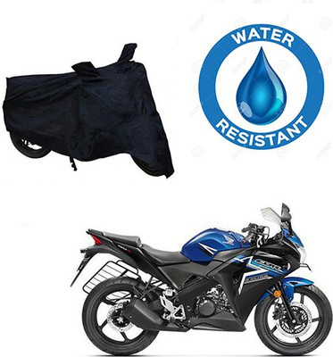 RPSENTTERPR Waterproof Two Wheeler Cover for Honda(CBR 150R, Black)