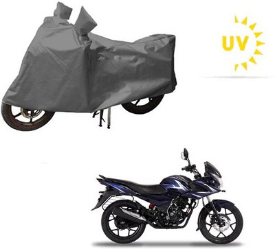 RPSENTTERPR Waterproof Two Wheeler Cover for Bajaj(Discover 150 s, Grey)