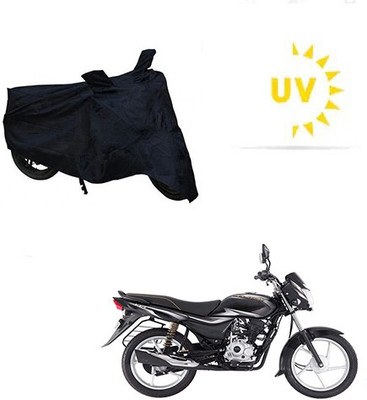 RPSENTTERPR Waterproof Two Wheeler Cover for Bajaj(Platina 100 DTS-i, Black)