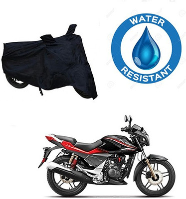 RPSENTTERPR Waterproof Two Wheeler Cover for Hero(CBZ Extreme, Black)