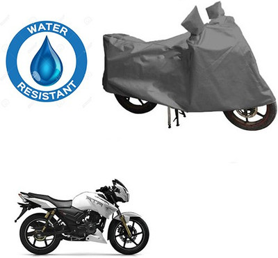 RPSENTTERPR Waterproof Two Wheeler Cover for TVS(Fiero F2, Grey)