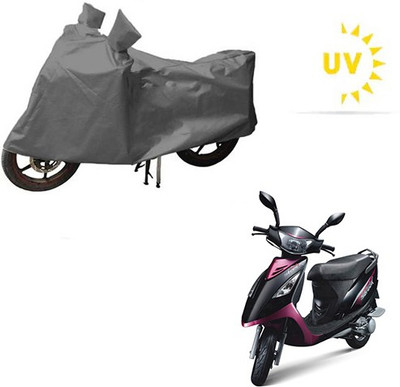 RPSENTTERPR Waterproof Two Wheeler Cover for TVS(Sport, Grey)