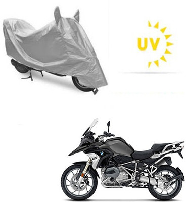 saanvi Waterproof Two Wheeler Cover for BMW(1200 GS, Silver)