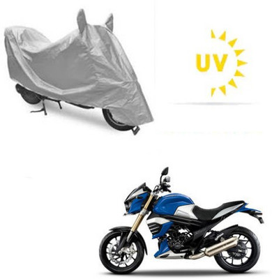 RPSENTTERPR Waterproof Two Wheeler Cover for Mahindra(MOJO XT 300, Silver)