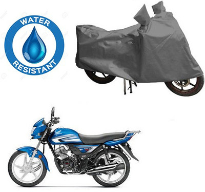 RPSENTTERPR Waterproof Two Wheeler Cover for Hero(CD deluxe, Grey)