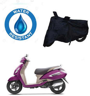 RPSENTTERPR Waterproof Two Wheeler Cover for TVS(Max 4R, Black)