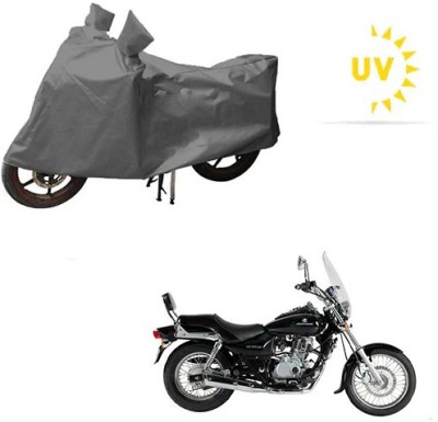 RPSENTTERPR Waterproof Two Wheeler Cover for Bajaj(Avenger 220 DTS-i, Grey)