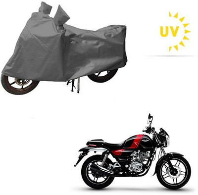 saanvi Waterproof Two Wheeler Cover for Bajaj(V 150, Grey)