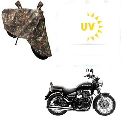 Mdstar Waterproof Two Wheeler Cover for Royal Enfield(Thunderbird 500, Multicolor)