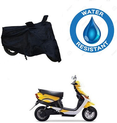 RPSENTTERPR Waterproof Two Wheeler Cover for Indus(Yo, Black)