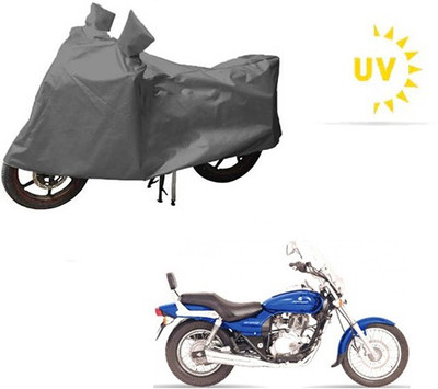 RPSENTTERPR Waterproof Two Wheeler Cover for Bajaj(Boxer, Grey)