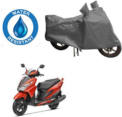 RPSENTTERPR Waterproof Two Wheeler Cover for Honda(Passion Plus, Grey)