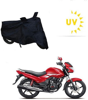 RPSENTTERPR Waterproof Two Wheeler Cover for Hero(Achiever, Black)