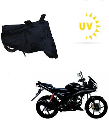RPSENTTERPR Waterproof Two Wheeler Cover for Honda(CBF Stunner, Black)