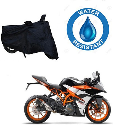 RPSENTTERPR Waterproof Two Wheeler Cover for KTM(RD 350, Black)