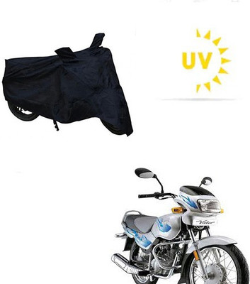 RPSENTTERPR Waterproof Two Wheeler Cover for TVS(Victor GLX, Black)