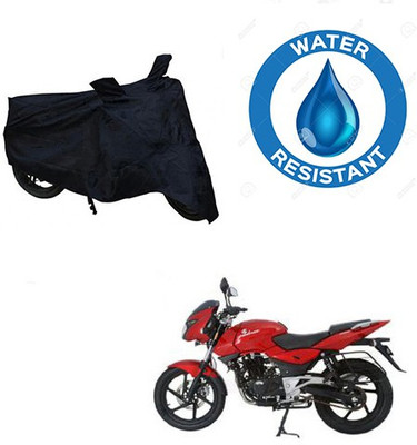 RPSENTTERPR Waterproof Two Wheeler Cover for Bajaj(Pulsar 200 NS DTS-i, Black)