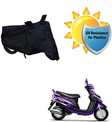 RPSENTTERPR Waterproof Two Wheeler Cover for Mahindra(Rodeo RZ, Black)