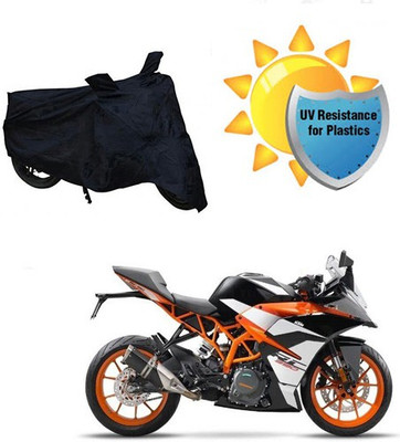 RPSENTTERPR Waterproof Two Wheeler Cover for KTM(RD 350, Black)