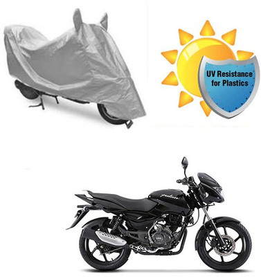 RPSENTTERPR Waterproof Two Wheeler Cover for Bajaj(Pulsar, Silver)