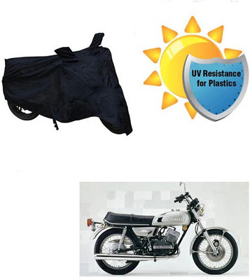 Mdstar Waterproof Two Wheeler Cover for Yamaha(RD 350, Black)