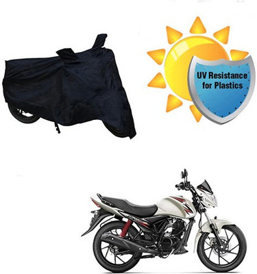RPSENTTERPR Waterproof Two Wheeler Cover for Suzuki(Sling Shot, Black)