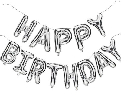 ENJOY Printed ENJ-FB-2 Balloon(Silver, Pack of 1)