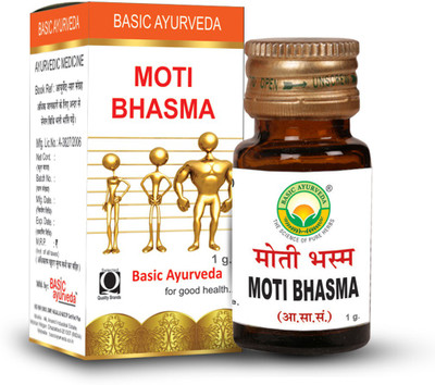 Basic Ayurveda Moti Bhasma(1000 mg)