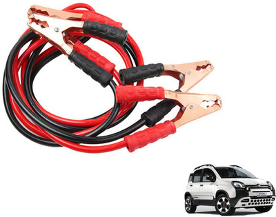 Bubu Car Heavy Duty Jumper Cable Battery Storage Wire Clamp with Alligator Wire || Start Dead Battery || Emergency Line Truck Off Road || Auto Car Cables Clamp to Start Dead Battery RY005 7.5 ft Battery Jumper Cable(Pack of 2)