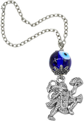 AFH Flying Hanuman Evil Eye Car Hanging Charm Decorative Hanging Ornament Car Hanging Ornament(Pack of 1)