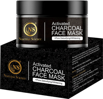 Nuerma Science Activated Charcoal Mask for Skin Lightening & Whitening(100 ml)