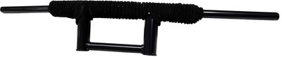 WHEETOYKART Bike Handle Bar Dual Handlebar Pipe/Rod with Rope Black Handle Bar(Black)