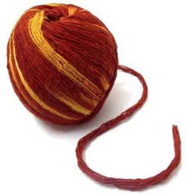 DEV RATNA KENDRA Cotton Pooja Kalawa/Moli/Mauli/kalava/Nada chhadi/Thread Roll/Sacred Thread Shudh Dhaga Set of 2 and roli packet free(20 g)