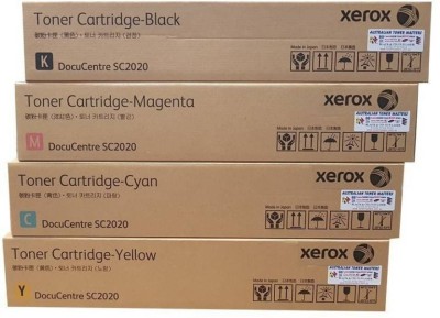 Xerox SC2020 Toner Cartridge Pack Of 4 Black Ink Toner