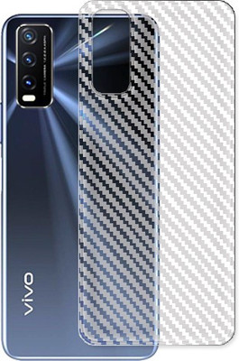 MUTAALI Back Screen Guard for VIVO Y20i Back Carbon Fiber Skin(Pack of 1)