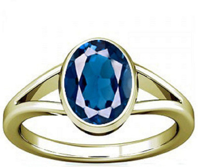 RATAN BAZAAR Stone Topaz Gold Plated Ring