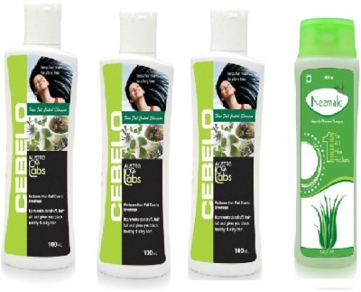 AUSTRO CEBELO SHAMPOO 3+1 NEEMALO NEEM & ALOEVERA SHAMPOO(100 ml)