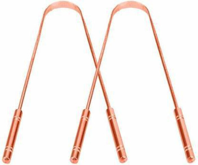Jaravik Copper Tongue Cleaner(Pack of 2)