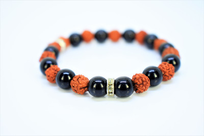 ng gems Crystal Tourmaline Charm Bracelet