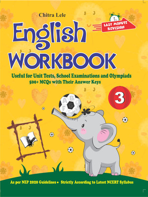 English Workbook Class 3  - Useful for Unit Tests, School Examinations and Olympiads(English, Paperback, Lele Chitra)