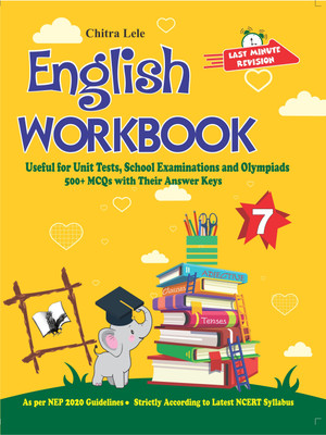 English Workbook Class 7  - Useful for Unit Tests, School Examinations and Olympiads(English, Paperback, Lele Chitra)