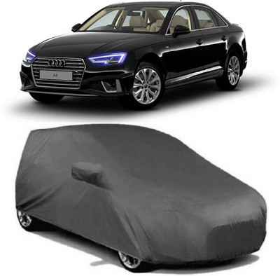 Atist Car Cover For Audi A4 (With Mirror Pockets)(Grey)